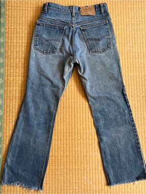 Vintage Levi’s blue jeans